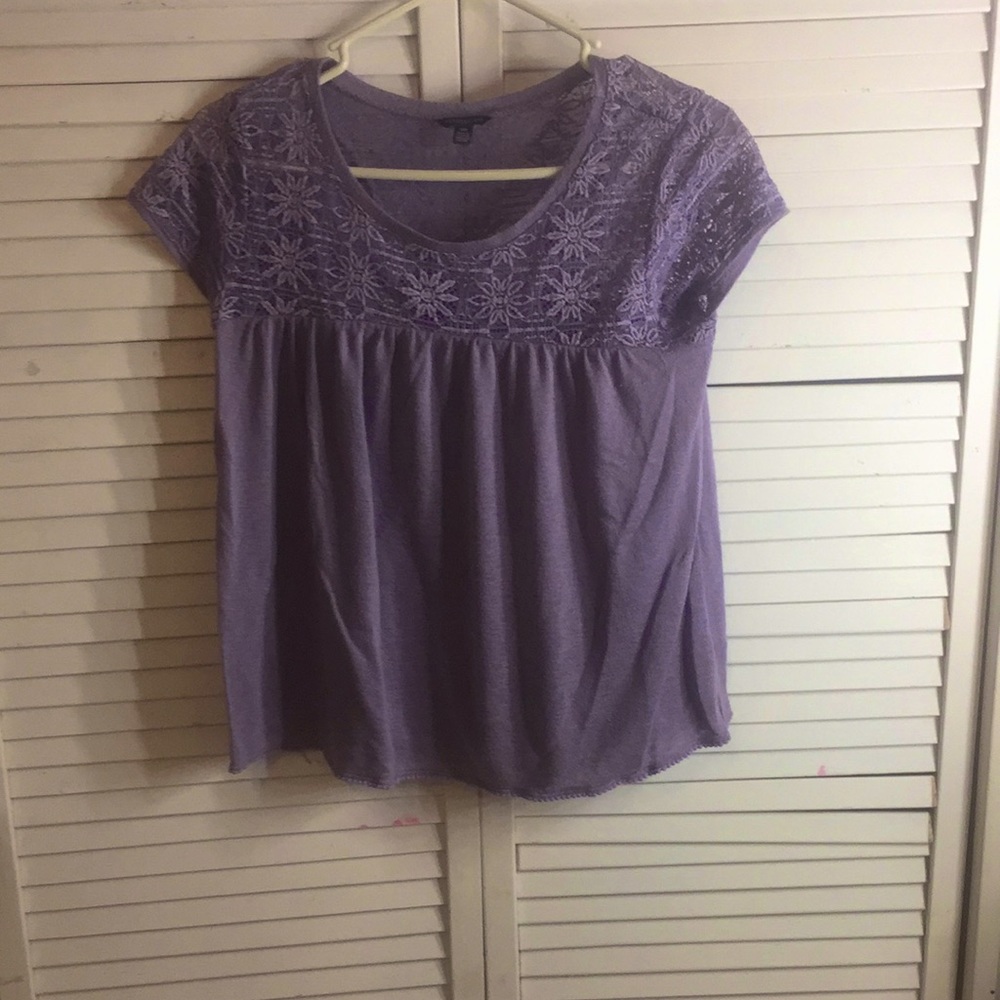 Medium purple shirt from Aeropostale